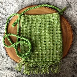 Old Navy Knit Boho Crossbody Bag